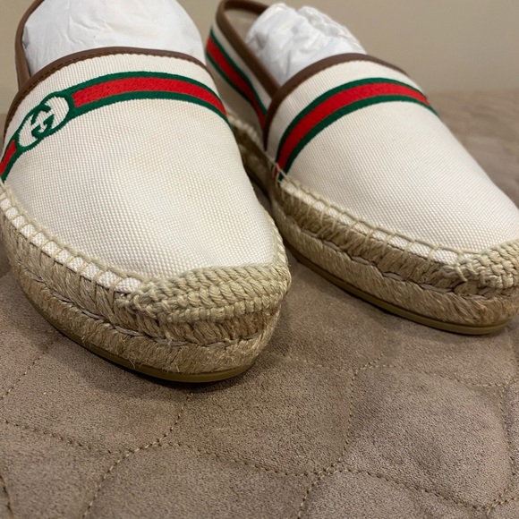 ✅ SOLD ✅ 100% Authentic NEVER WORN / Gucci espadrilles size 6 - Picture 5 of 6